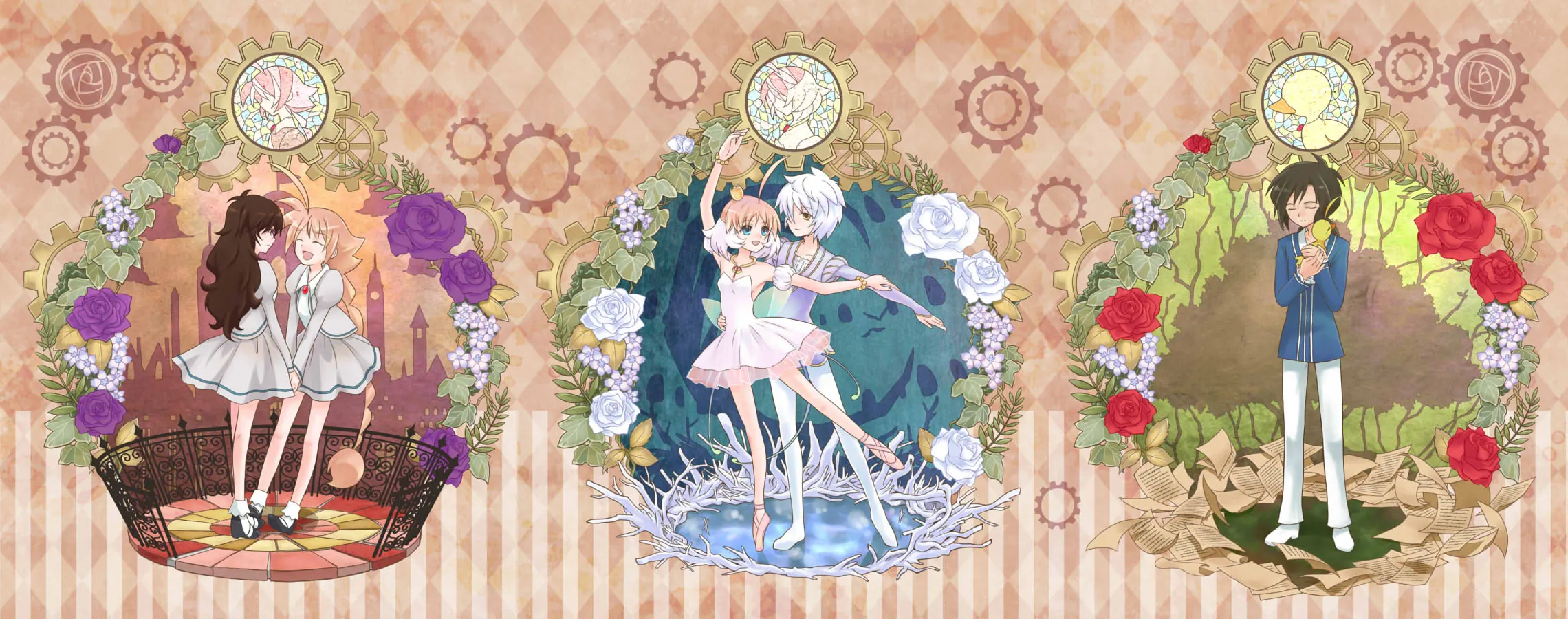 The Two Princes backdrop
